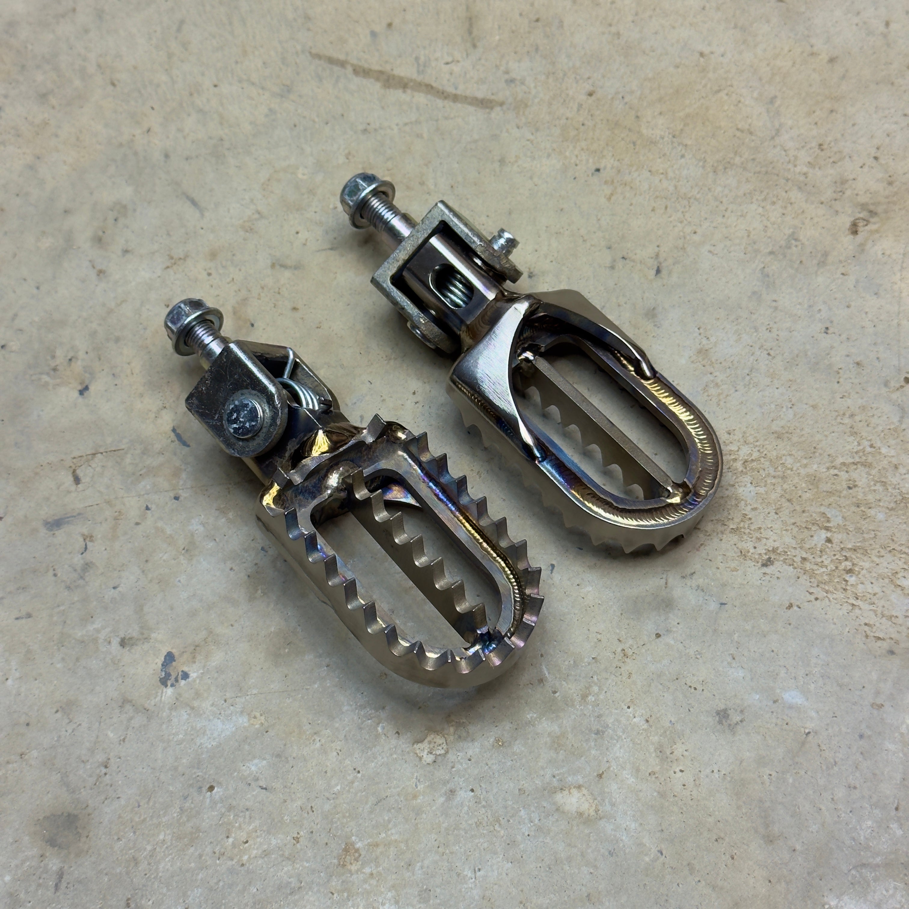 PRE-ORDER Titanium Foot Pegs